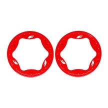 Anillos Beadlock 3.9" rojos Traxxas TRX10977-RED