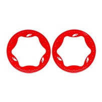Anillos Beadlock 3.9" rojos Traxxas TRX10977-RED