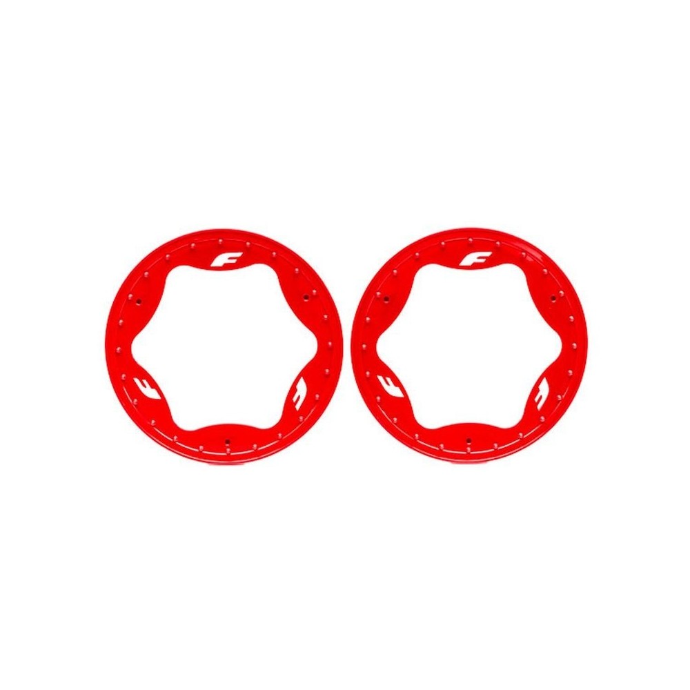 Anillos Beadlock 3.9" rojos Traxxas TRX10977-RED Anillos Beadlock 3.9" rojos Traxxas TRX10977-RED