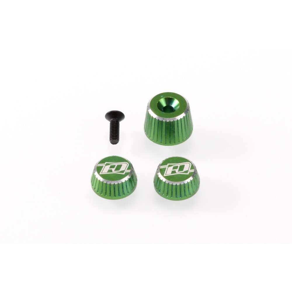 Revolution Design M17 Dial and Nut Set (green) RDRP0501-GRE