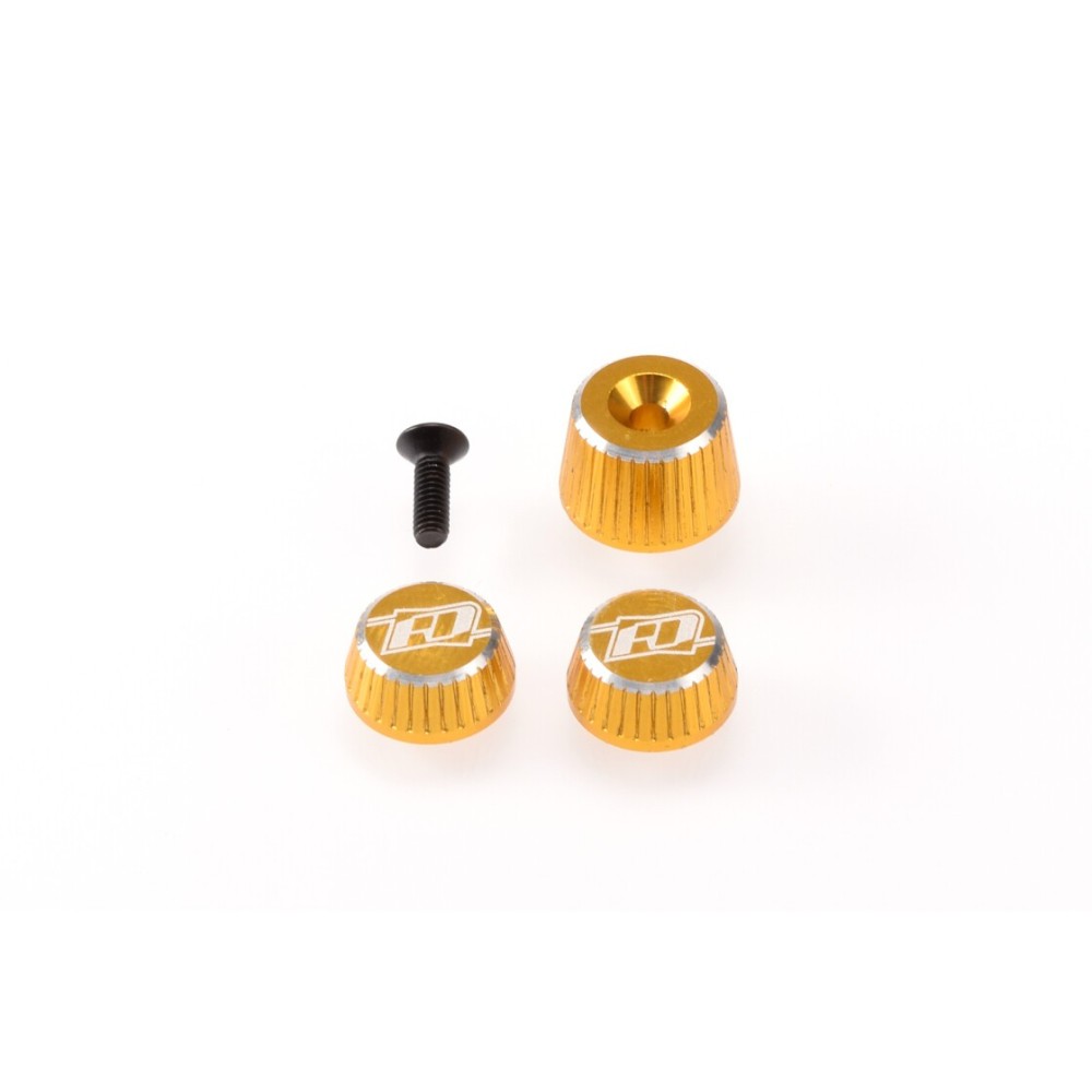 Revolution Design M17 Dial and Nut Set (gold) RDRP0501-GLD Revolution Design M17 Dial and Nut Set (gold) RDRP0501-GLD