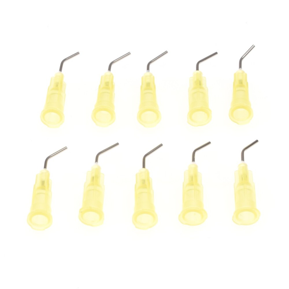 RUDDOG CA Glue Curved Steel Tips Thin (10pcs) RP-0288 RUDDOG CA Glue Curved Steel Tips Thin (10pcs) RP-0288