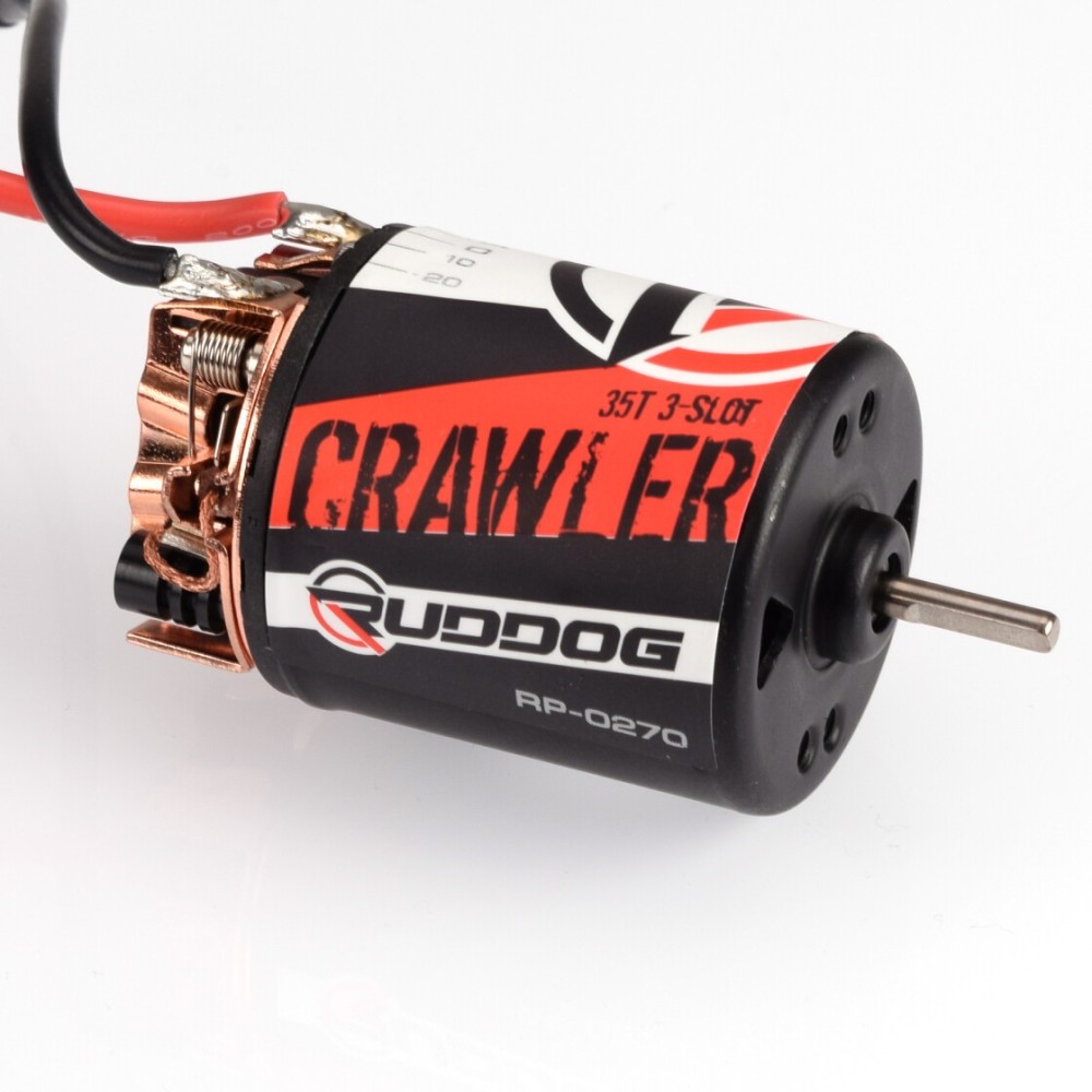RUDDOG Crawler 35T 3-Slot Brushed Motor RP-0270