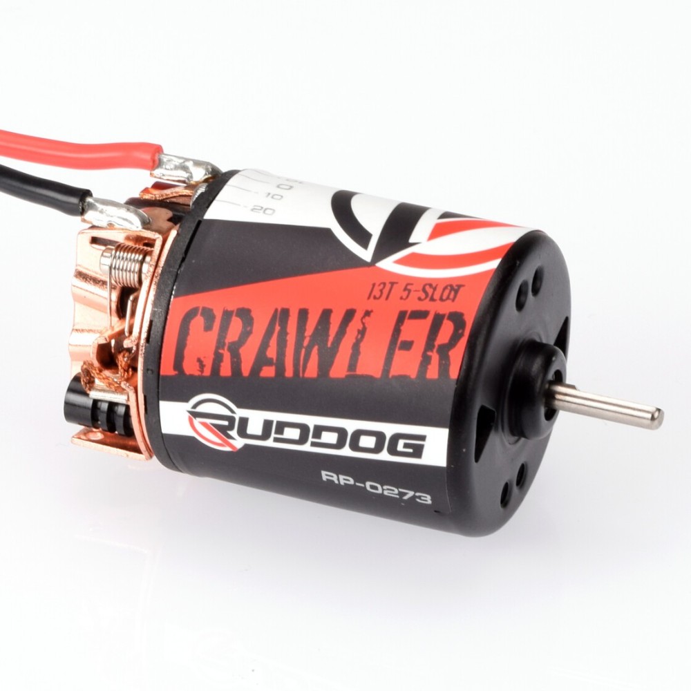 RUDDOG Crawler 13T 5-Slot Brushed Motor RP-0273