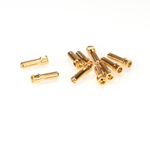 RUDDOG 5mm Gold Cooling Head Bullet Plugs (10pcs) RP-0311