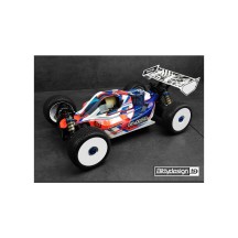 Bittydesign Vision Team Associated RC8B4 | RC8B3 Body Clear (precut) VIS-AERC8B3.1