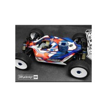Bittydesign Vision Team Associated RC8B4 | RC8B3 Body Clear (precut) VIS-AERC8B3.1