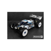 Bittydesign Vision Team Associated RC8B3.2e / RC8B3.1e Body Clear (precut) VIS-AERC8B3.1E