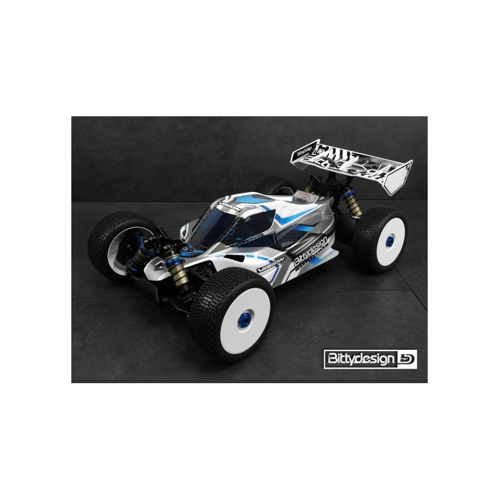 Bittydesign Vision Team Associated RC8B3.2e / RC8B3.1e Body Clear (precut) VIS-AERC8B3.1E Bittydesign Vision Team Associated RC8B3.2e / RC8B3.1e Body Clear (precut) VIS-AERC8B3.1E