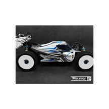 Bittydesign Vision Team Associated RC8B3.2e / RC8B3.1e Body Clear (precut) VIS-AERC8B3.1E