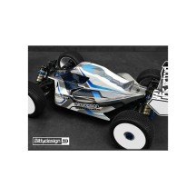 Bittydesign Vision Team Associated RC8B3.2e / RC8B3.1e Body Clear (precut) VIS-AERC8B3.1E
