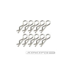 Clips compactos angulados plateados Jconcepts JCO2840S