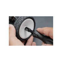 Koswork Hard Coated Aluminum 7mm Compact Wheel Nut Driver (For 4mm nut) KOS13204-N7