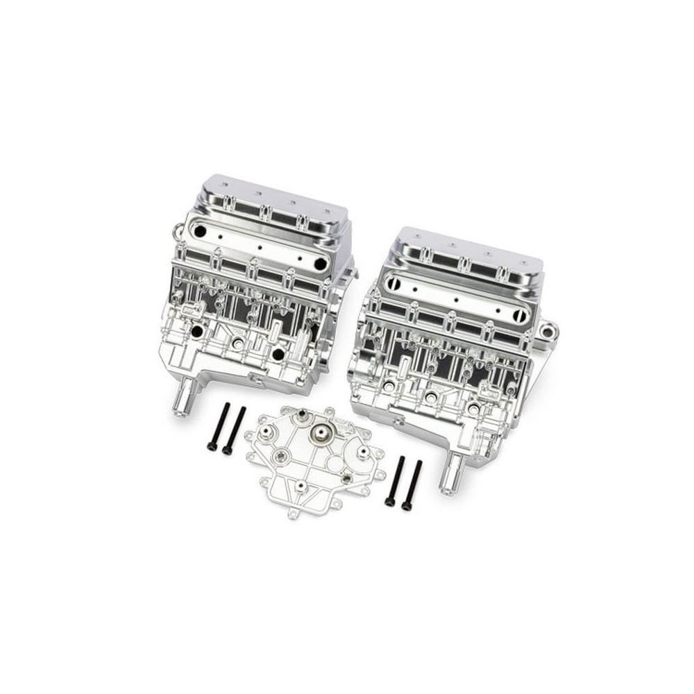 Bloque motor cromo satinado 3x25mm Traxxas Bloque motor cromo satinado 3x25mm Traxxas
