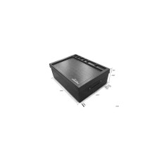 Koswork 1/8 Bag Medium Drawer Set 250350125mm (w/KOS32120-350BK Lid) KOS32003-1