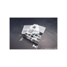 Koswork Two Layer Parts Case 24517556mm (w/tray & partition) KOS32110
