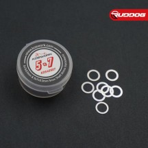 Koswork 5x7x0.1mm & 5x7x0.3mm 5mm Shaft Shims (4pcs/each) KOS40507