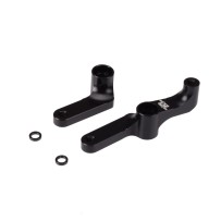Revolution Design DR10 | RB10 | ProSC10 Aluminium Bellcrank Set (black) RDRP0519-BLK