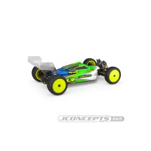 Carrocería S2 TLR 22X-4 ligera con alerón S Jconcepts