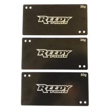 Reedy Shorty Battery Weight Set, 20g, 34g, 50g AE27355