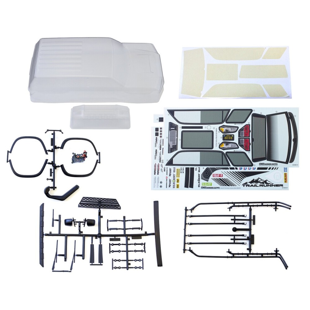 Element RC Trailrunner Body Set, clear AE42241