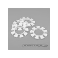 JConcepts Satellite tire gluing rubber bands - white - fits 1-10th, SCT and 1-8th buggy JCO2212-3