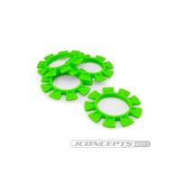 JConcepts Satellite tire gluing rubber bands - green - fits 1-10th, SCT and 1-8th buggy JCO2212-5