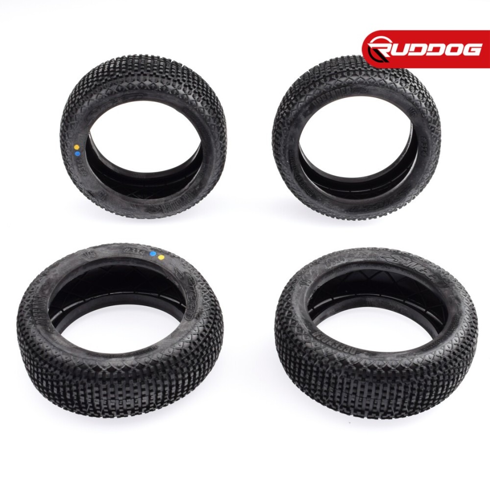 Sweep DEFENDER Yellow X (Extreme soft) 1:8 Buggy tires(No foam) 4pcs SR-314YX