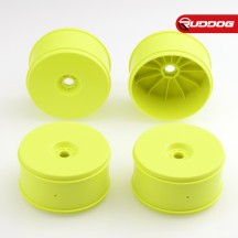 Sweep 1:8 truggy Dish Wheel Offset Zero Yellow 4pcs SR-SWA-TY4
