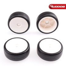 Sweep EXP EVO-R3 Pro compound Pre-glued set Touring Car Rubber tires 24mm 28deg with EXP-LS3 Inserts 4pcs (EWS) SR-EXP-28R3PGL