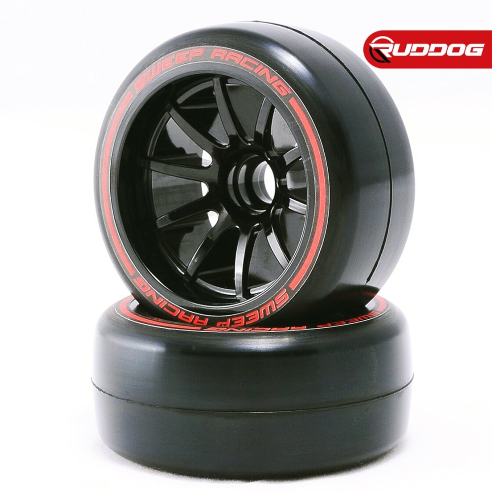 Sweep 1/10 Formula 1 Front Low profile tires pre-glued Soft compound 27mm 2pcs SR-F21F-SPG Sweep 1/10 Formula 1 Front Low profile tires pre-glued Soft compound 27mm 2pcs SR-F21F-SPG