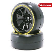 Sweep 1/10 Formula 1 Front Low profile tires pre-glued Medium compound 27mm 2pcs SR-F21F-MPG