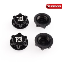 Sweep 17mm Wheel Nuts Black 4pcs SR-SW0029B