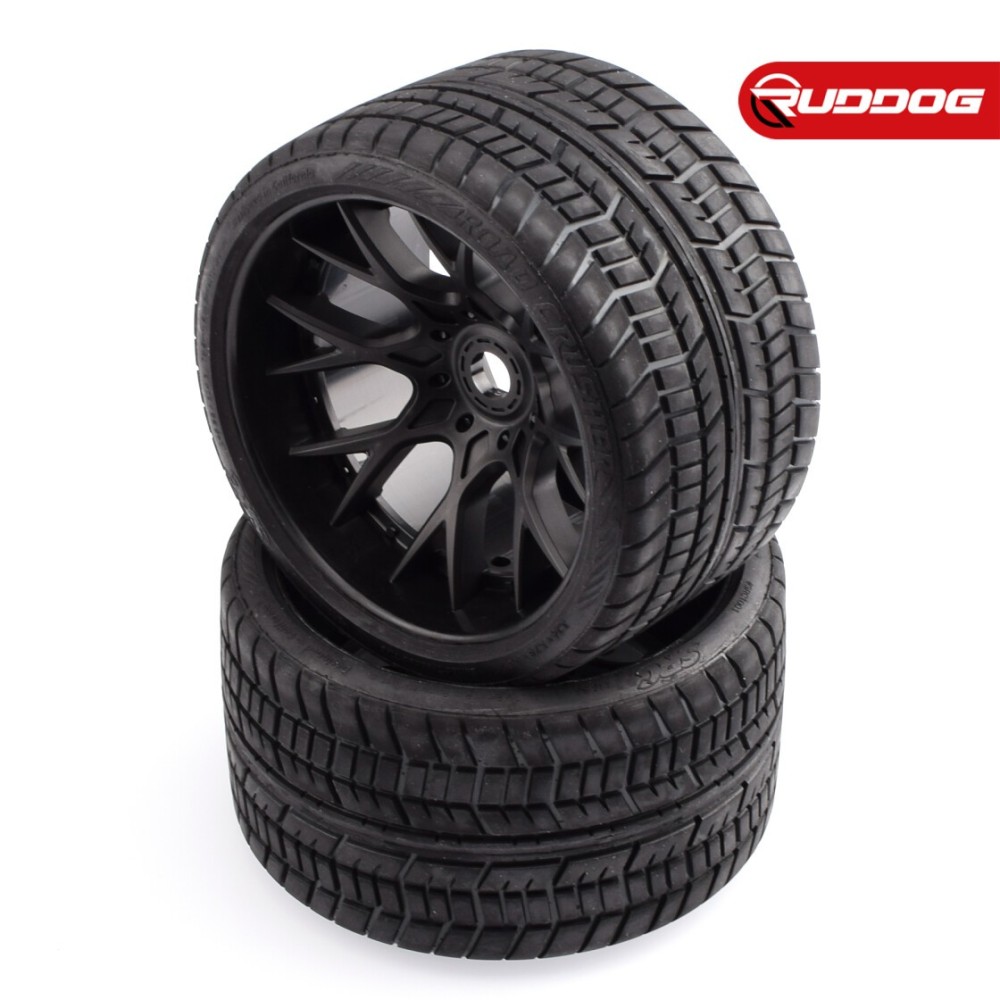Sweep Road Crusher Onroad Belted tire Black wheels 1/2 offset W/ WHD (146mm Diameter) 2pcs SR-SRC1001B Sweep Road Crusher Onroad Belted tire Black wheels 1/2 offset W/ WHD (146mm Diameter) 2pcs SR-SRC1001B