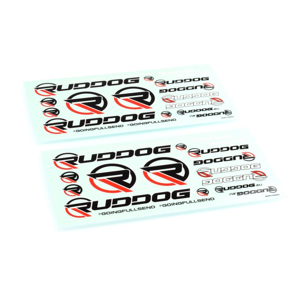 RUDDOG Decal Sheet (2pcs) RP-0280 RUDDOG Decal Sheet (2pcs) RP-0280