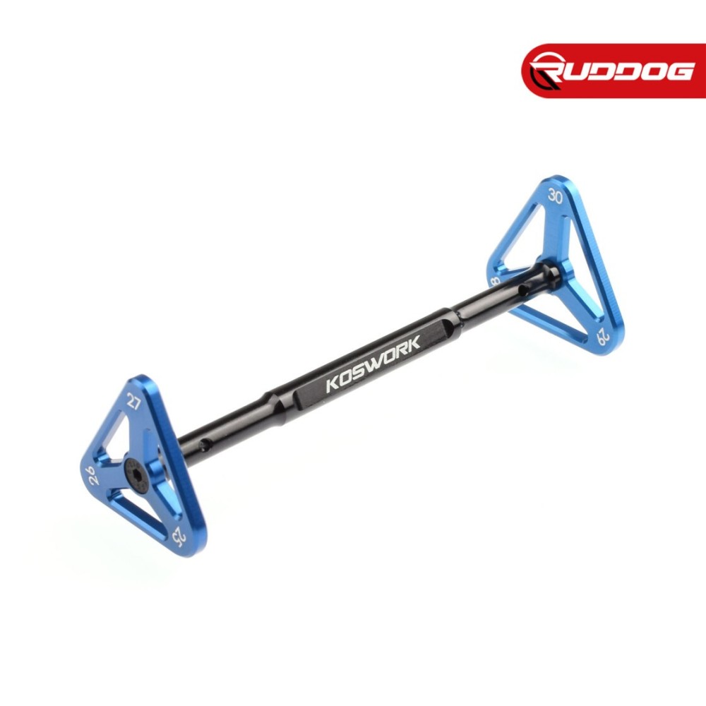 Koswork Alum Ride Height Gauge Set (25~27mm & 28~30mm, 1/10 SC Truck & 1/8 Buggy) KOS13300-2528 Koswork Alum Ride Height Gauge Set (25~27mm & 28~30mm, 1/10 SC Truck & 1/8 Buggy) KOS13300-2528