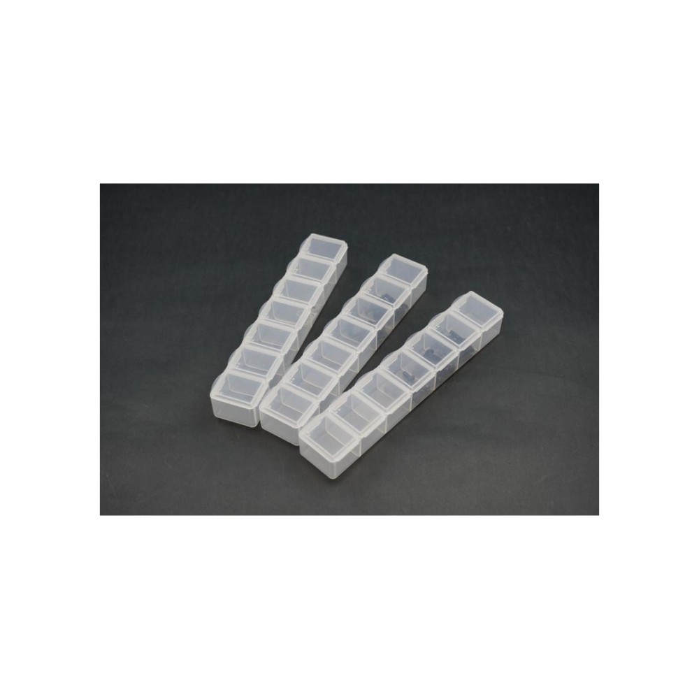 Koswork 7 Compartments Box 165x34x25mm (3 sets) KOS32117 Koswork 7 Compartments Box 165x34x25mm (3 sets) KOS32117