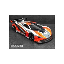 Bittydesign Seven20 1/10 GT clear body 190mm BDGT-190S20