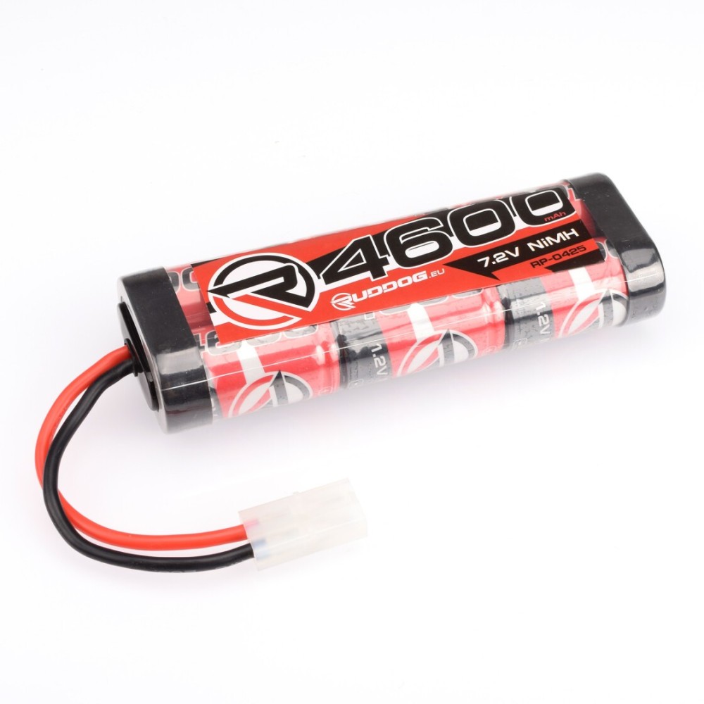 RUDDOG 4600mAh 7.2V NiMH Stick Pack with Tamiya Plug RP-0425 RUDDOG 4600mAh 7.2V NiMH Stick Pack with Tamiya Plug RP-0425