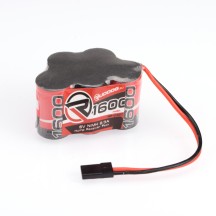 RUDDOG 1600mAh 6.0V NiMH 2/3A Hump Receiver Pack RP-0427