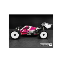 Bittydesign Vision Xray XB8E 2020 Body Clear (precut) VIS-XRYXB8E20