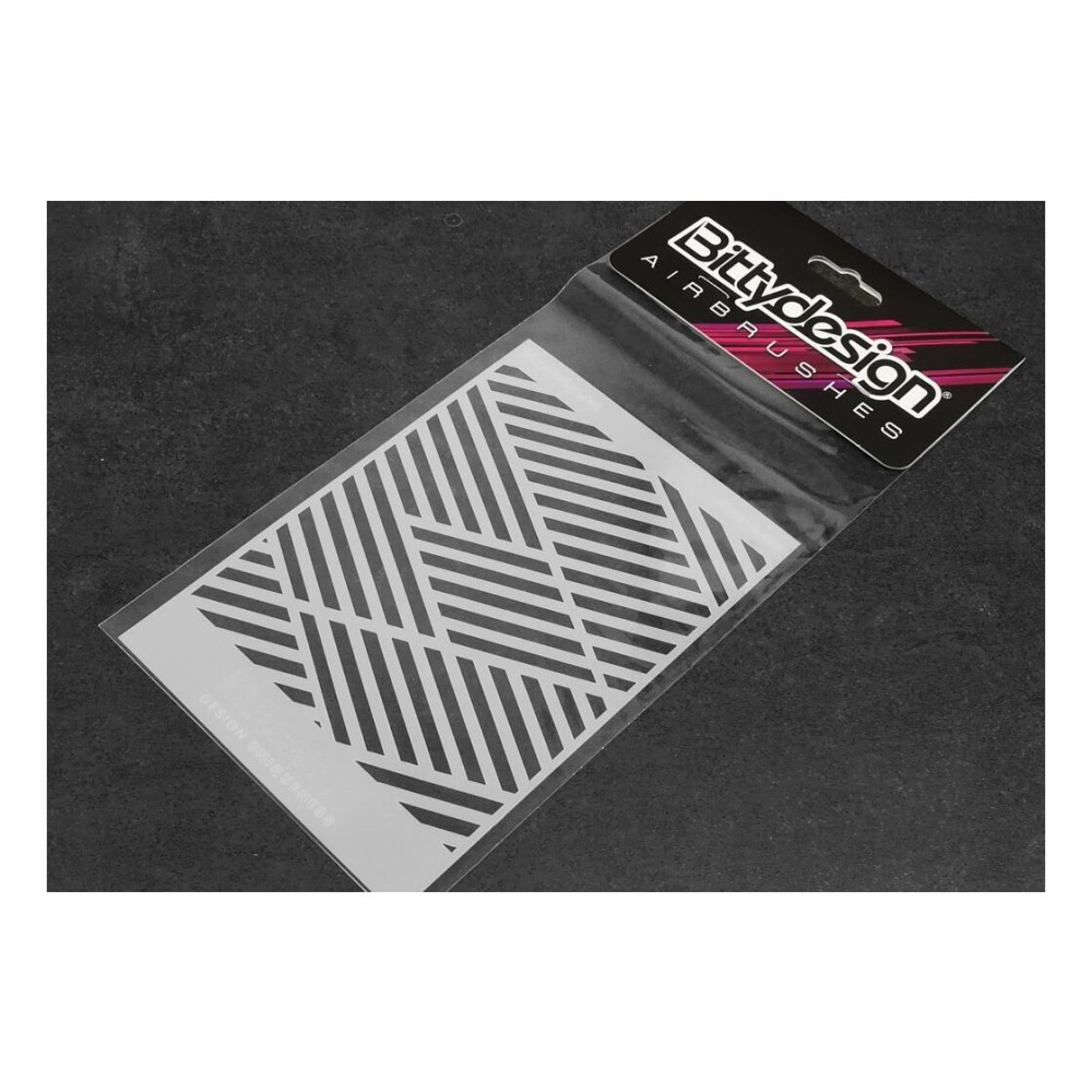 Bittydesign Vinyl Stencil - Ipnotic V3 BDSTC-007 Bittydesign Vinyl Stencil - Ipnotic V3 BDSTC-007
