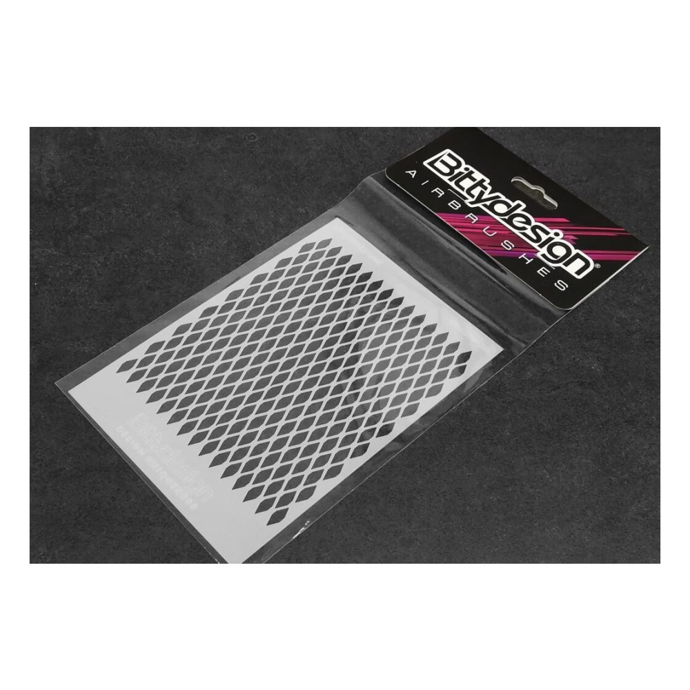 Bittydesign Vinyl Stencil - Grill BDSTC-010 Bittydesign Vinyl Stencil - Grill BDSTC-010