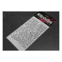 Bittydesign Vinyl Stencil - Electronic Circuit BDSTC-013