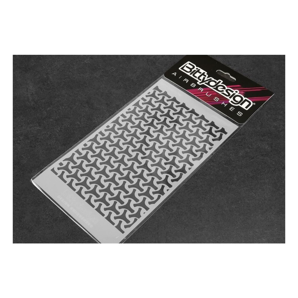 Bittydesign Vinyl Stencil - Ipnotic V5 BDSTC-014 Bittydesign Vinyl Stencil - Ipnotic V5 BDSTC-014