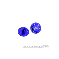 JConcepts RC10 Finnisher wing buttons - blue JCO2311-1