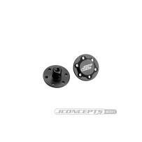 JConcepts RC10 Finnisher wing buttons - black JCO2311-2