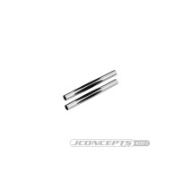 JConcepts RC10 diamond wing tubes, black - 2pc. JCO2313-2