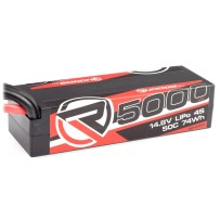 RUDDOG 5000mAh 50C 14.8V LiPo Stick Pack Battery with XT90 Plug RP-0413