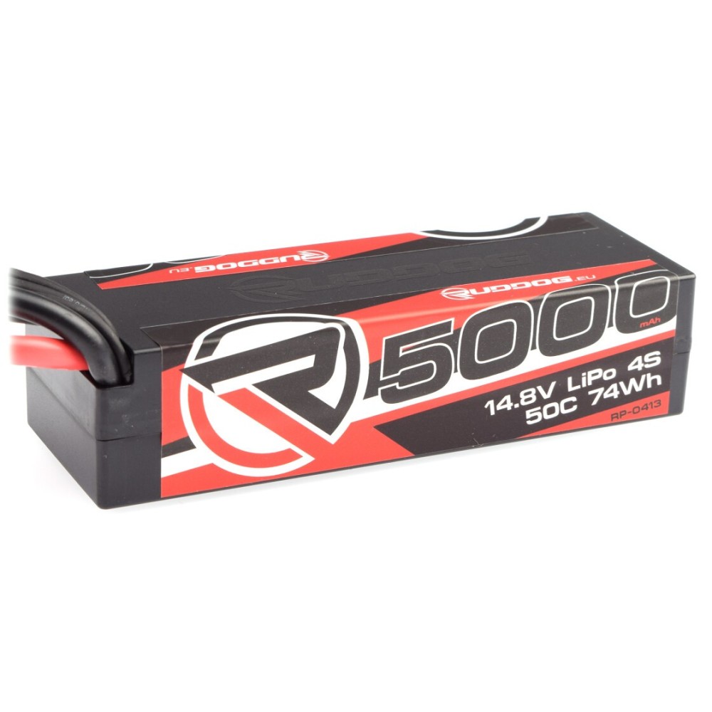 RUDDOG 5000mAh 50C 14.8V LiPo Stick Pack Battery with XT90 Plug RP-0413 RUDDOG 5000mAh 50C 14.8V LiPo Stick Pack Battery with XT90 Plug RP-0413